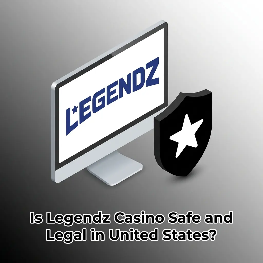 Legendz Casino safety and legality for US players with Curaçao license, SSL encryption, and KYC verification