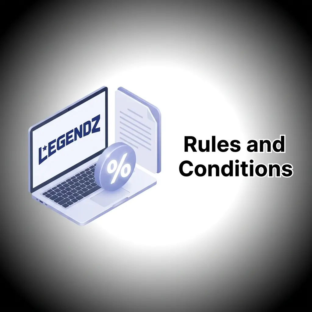 Legendz Casino rules and conditions covering age requirements, account policies, bonuses, withdrawals, and fraud prevention