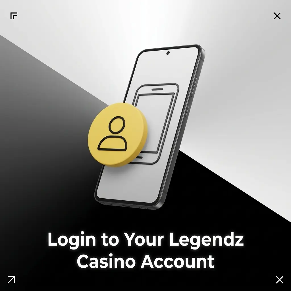 Legendz Casino login page showing sign in form with email and password fields on desktop and mobile