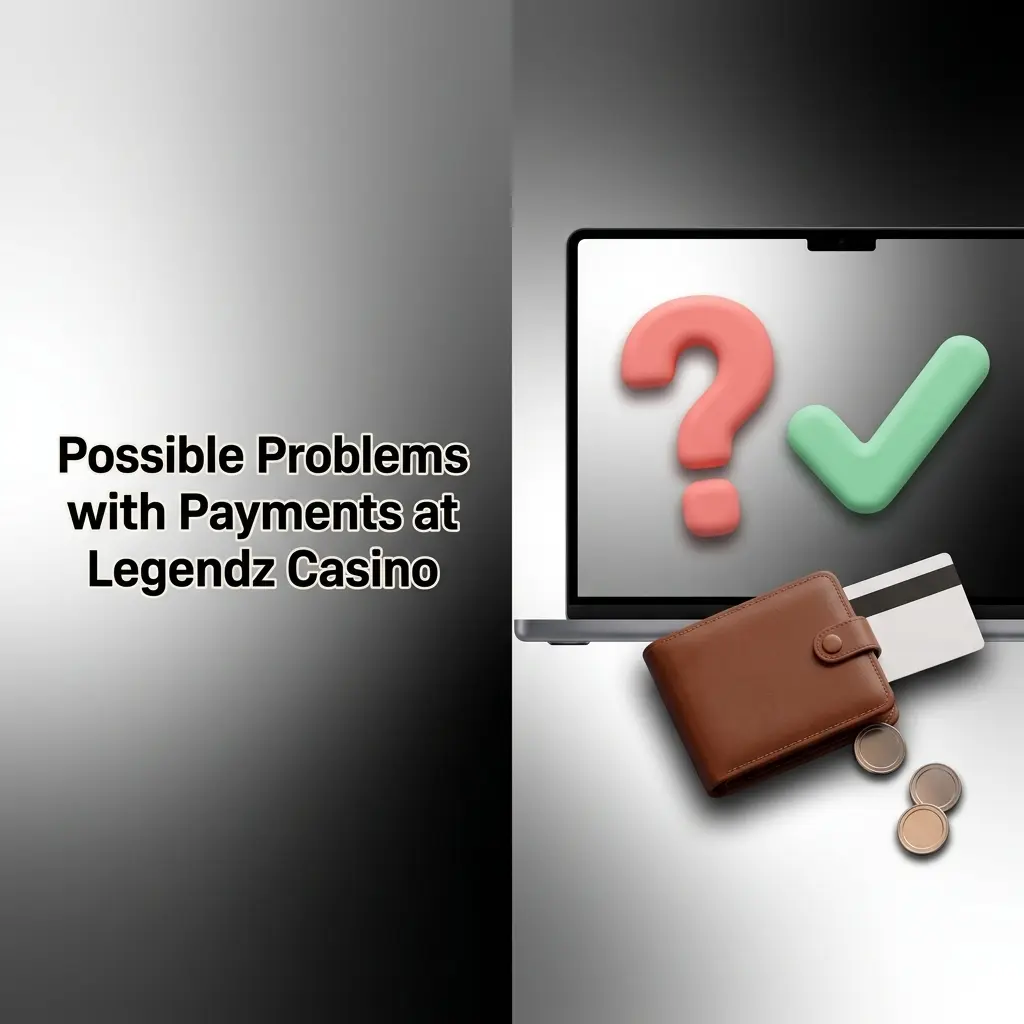 Legendz Casino payment issues guide covering deposits, withdrawals, crypto errors, KYC delays, and bonus wagering blocks